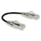 Add-On 6IN RJ-45 MALE TO RJ-45 MALE CAT6 STRAIGHT BLACK SLIM UTP COPPER PVC P ADD-0-5FSLCAT6-BK - alternate 7